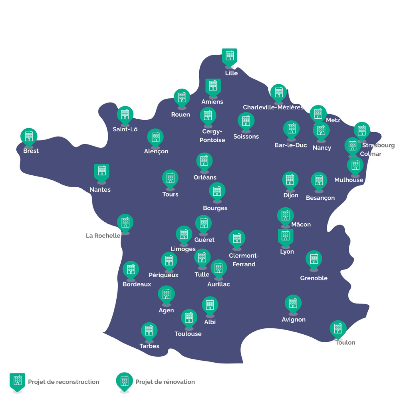 Carte cités