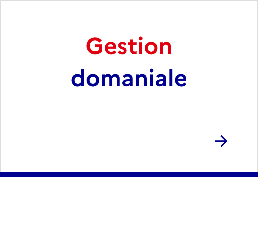 Gestion domaniale