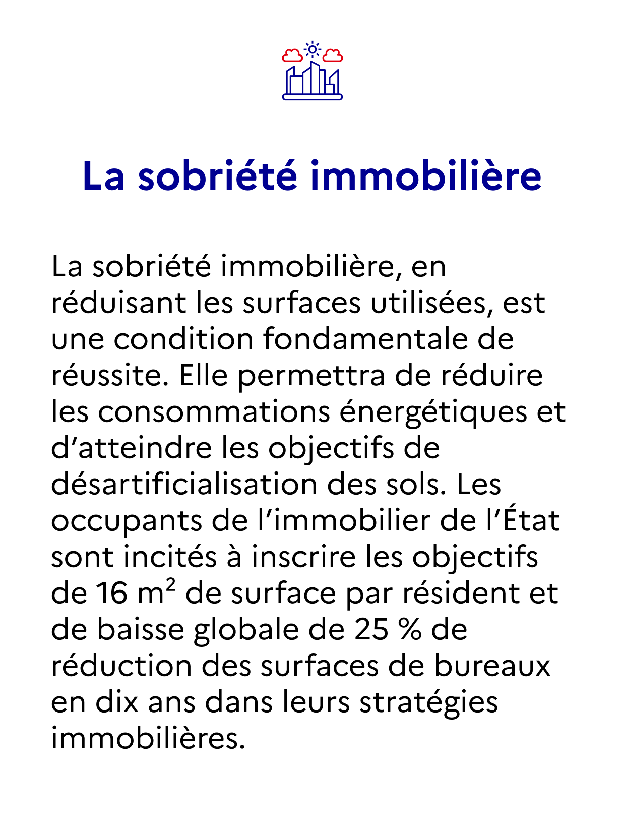 Sobriété immobilière