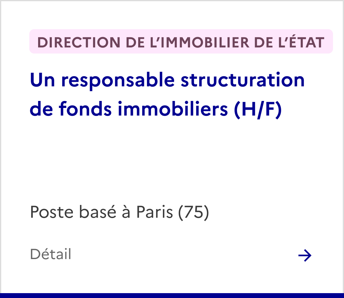 Offre emploi DIE