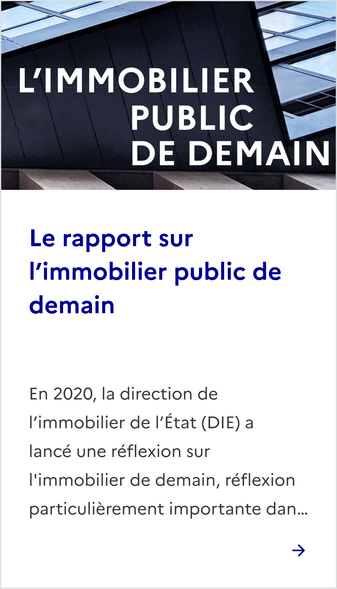 Immobilier public de demain