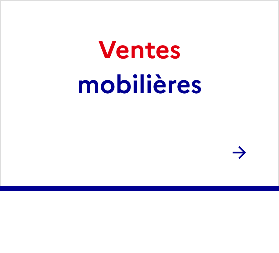 Ventes mobilières