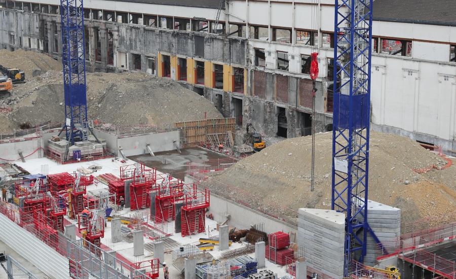 Paris 2024 :  le site du futur village olympique implanté dans la ZAC Universeine à Saint-Denis